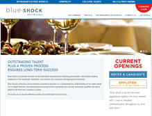 Tablet Screenshot of blueshock.ca